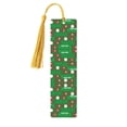 thumbnail image 1 of Kdxio Cute Santa Print Metal Tassel Bookmarks,Perfect Gift for Art Lovers and Bookworms Metal Bookmarks for Women, 1 of 8