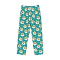thumbnail image 1 of Kdxio Cute Shiba1 Print Men's Sleep Pajama Pant Lounge Pants with Pockets, 1 of 8