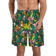 thumbnail image 1 of Kdxio Cute Tribal Leopards Pattern Mens Casual Shorts - Drawstring Summer Beach Sports Shorts for Men, 1 of 1