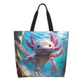 thumbnail image 1 of Kdxio Cute Underwater Axolotl Casual Tote Bags Women Big Capacity Shoulder Bag for Women Travel Shoulder Bags Handbags, 1 of 6