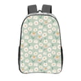 thumbnail image 1 of Kdxio Daisies Flowers Clear Backpack, Transparent Bookbag for School for Women Men, Capacity Clear Bag for College, Travel, 1 of 7