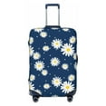 thumbnail image 1 of Kdxio Daisies Flowers Pattern Luggage Cover for Travel,Elastic and Durable,Fits 18-32 Inch,-No luggage included, 1 of 8