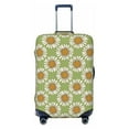 thumbnail image 1 of Kdxio Daisies Flowers Pattern Luggage Cover for Travel,Elastic and Durable,Fits 18-32 Inch,-No luggage included, 1 of 8