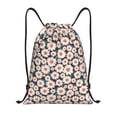 thumbnail image 1 of Kdxio Daisies Flowers Print Drawstring Backpack Bag,Waterproof Draw String Back Sack, Gym Drawstring Bags Swim Bag For Unisex, 1 of 9