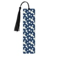 thumbnail image 1 of Kdxio Daisies Flowers Print Metal Tassel Bookmarks,Perfect Gift for Art Lovers and Bookworms Metal Bookmarks for Women, 1 of 8