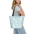 thumbnail image 1 of Kdxio Daisies Flowers Women Reusable Grocery Bags Foldable Ripstop,Reusable Shopping Bags for Shopping,Gym,Gift, 1 of 8