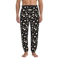 thumbnail image 1 of Kdxio Daisy Pattern Joggers,Sweatpants for Men with Pockets-Large, 1 of 5