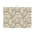 thumbnail image 1 of Kdxio Daisy for Dish Drying Mat,24*18 inch Absorbent Dish Drainer Kitchen Counter,Large Size Dish Drying Pad for Countertops,Draining Racks, 1 of 9
