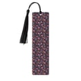 thumbnail image 1 of Kdxio Dancing Skeletons Floral Garden Print Metal Tassel Bookmarks,Perfect Gift for Art Lovers and Bookworms Metal Bookmarks for Women, 1 of 8