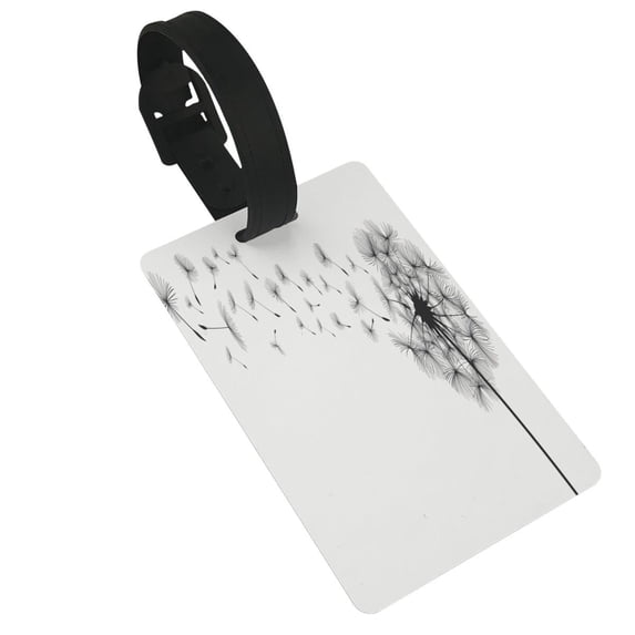 Kdxio Dandelion Blowing In The Wind Luggage Tags Privacy Cover ID Label Suitcase Tags Identifiers For School Bags,Suitcases