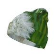 thumbnail image 1 of Kdxio Dandelion Flower In The Meadow Winter Beanie for Men Women Beanie Knit Hat Cuffed Cap Beanie Knit Chunky Snow Cap, 1 of 6