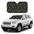 thumbnail image 1 of Kdxio Deers In The Forest Print Windshield Sun Shade, Foldable Sun Blocker for Car,Truck,SUV Automotive Interior Sun Protection,Reflective Shade for Front Windshield(Small), 1 of 6