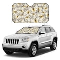 thumbnail image 1 of Kdxio Different Butterflys Print Windshield Sun Shade, Foldable Sun Blocker for Car,Truck,SUV Automotive Interior Sun Protection,Reflective Shade for Front Windshield(Medium), 1 of 7