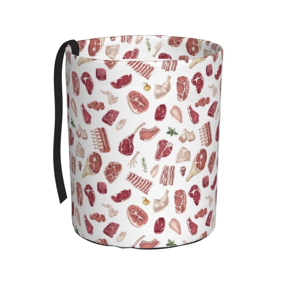 Kdxio Different Meat Car Trash Can Garbage Car Accessories Trash Can Car Waste Bin for for Driver and Passenger Any Vehicle