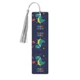 thumbnail image 1 of Kdxio Dinosau Space Explorer Print Metal Tassel Bookmarks,Perfect Gift for Art Lovers and Bookworms Metal Bookmarks for Women, 1 of 8