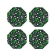thumbnail image 1 of Kdxio Dinosaur And Bone Funny Coasters,4 Pcs Leather Coasters,Housewarming Gifts,Protect Furniture From Water Marks Scratch And Damage, 1 of 1