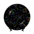 thumbnail image 1 of Kdxio Dinosaur Bone China Decorative Plate Ceramic Decorative Plate for Home Office Wall Stand Decorative Plates for Home Bedroom-10in, 1 of 6