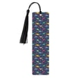 thumbnail image 1 of Kdxio Dinosaur Flowers Print Metal Tassel Bookmarks,Perfect Gift for Art Lovers and Bookworms Metal Bookmarks for Women, 1 of 8