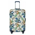 thumbnail image 1 of Kdxio Dinosaurs And Leaves Pattern Luggage Cover for Travel,Elastic and Durable,Fits 18-32 Inch,-No luggage included, 1 of 8