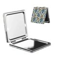 thumbnail image 1 of Kdxio Dinosaurs And Leaves Pocket Mirror, 1X/2X Travel Makeup Mirror 2-Sided Folding Small Mirror Portable Double-Sided Magnifying Cosmetic Mirror for Gift-Square, 1 of 9