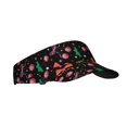 thumbnail image 1 of Kdxio Disco Mirror Ball Print Sun Visor Hat Golf Visor Adjustable Velcro Outdoor Sports Cap for Men Women, 1 of 6