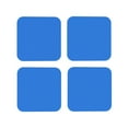 thumbnail image 1 of Kdxio Dodgerblue Funny Coasters,4 Pcs Leather Coasters,Housewarming Gifts,Protect Furniture From Water Marks Scratch And Damage, 1 of 1