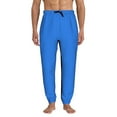 thumbnail image 1 of Kdxio Dodgerblue Pattern Joggers,Sweatpants for Men with Pockets-Small, 1 of 5