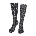 thumbnail image 1 of Kdxio Dog Paw Funny Silky Novelty Funky Long Knee High Socks Soft 3D Print Cosplay Crazy Stockings for Men Women, 1 of 8
