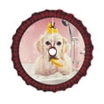 thumbnail image 1 of Kdxio Dog Sitting In Bathtub With Duck On Head Print Christmas Tree Skirt Christmas Xmas Tree Skirts Mat for New Year Holiday Christmas Party Decorations-36", 1 of 6