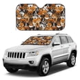 thumbnail image 1 of Kdxio Dogs Different Breeds Print Windshield Sun Shade, Foldable Sun Blocker for Car,Truck,SUV Automotive Interior Sun Protection,Reflective Shade for Front Windshield(Medium), 1 of 7