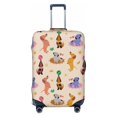 thumbnail image 1 of Kdxio Dogs In Different Poses Pattern Luggage Cover for Travel,Elastic and Durable,Fits 18-32 Inch,Anti-Scratch Suitcase Protector-No luggage included, 1 of 5
