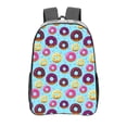 thumbnail image 1 of Kdxio Donuts Clear Backpack, Transparent Bookbag for School for Women Men, Capacity Clear Bag for College, Travel, 1 of 7
