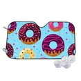 thumbnail image 1 of Kdxio Donuts Print Windshield Sun Shade,UV Rays and Sun Heat Protection,Sunshade for Car Windshield,Car Shade Front Windshield - Medium, 1 of 6