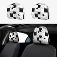 thumbnail image 1 of Kdxio Doodle Cute Cat Pattern Print 2 Piece Car Head Rest Covers Set Auto Front/Rear Seats Headrest Cover Universal Fit Most Cars,Sedan, SUV, 1 of 9