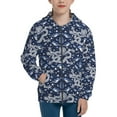 thumbnail image 1 of Kdxio Dragon Pattern Kids Boys Girls Zip Up Hoodie 3D Printed Hooded Sweatshirt Hoody Coat with Pocket 7-12 Y-Small, 1 of 6