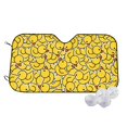 thumbnail image 1 of Kdxio Duck1 Print Windshield Sun Shade,UV Rays and Sun Heat Protection,Sunshade for Car Windshield,Car Shade Front Windshield - Small, 1 of 5