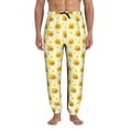 thumbnail image 1 of Kdxio Ducky Cartoon Pattern Joggers,Sweatpants for Men with Pockets-Large, 1 of 5