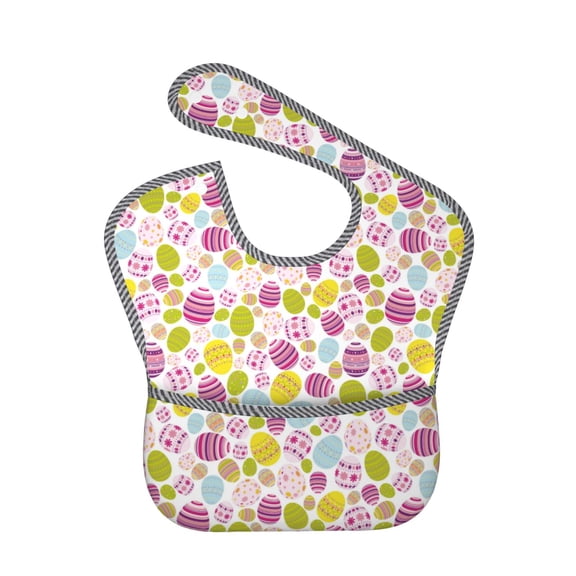 Kdxio Easter Egg Bibs For Babies, Baby Bibs for Eating, Toddler Bibs, Waterproof Bibs, Feeding Bibs, for Toddlers, Boys, Girls