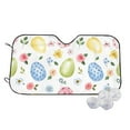 thumbnail image 1 of Kdxio Easter Egg3 Print Windshield Sun Shade,UV Rays and Sun Heat Protection,Sunshade for Car Windshield,Car Shade Front Windshield - Medium, 1 of 6