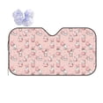 thumbnail image 1 of Kdxio Easter Rabbit Print Front Windshield Sun Shade,Folding Auto Sunshade for Car Truck SUV-Medium, 1 of 7