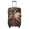 thumbnail image 1 of Kdxio Eerie Skull Holding Another Pattern Luggage Cover for Travel,Elastic and Durable,Fits 18-32 Inch,Anti-Scratch Suitcase Protector-No luggage included, 1 of 4
