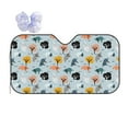 thumbnail image 1 of Kdxio Elephant Tree Print Front Windshield Sun Shade,Folding Auto Sunshade for Car Truck SUV-, 1 of 7