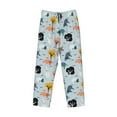 thumbnail image 1 of Kdxio Elephant Tree Print Men's Sleep Pajama Pant Lounge Pants with Pockets, 1 of 8