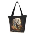 thumbnail image 1 of Kdxio Enchanted Deer In Cave Women Reusable Grocery Bags Foldable Ripstop,Reusable Shopping Bags for Shopping,Gym,Gift, 1 of 5