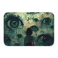 thumbnail image 1 of Kdxio Eyes Watching In The Dark,16" x 24", Non-Slip Front Door Mats,Outdoor Welcome Mat Washable, 1 of 9
