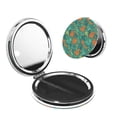 thumbnail image 1 of Kdxio Fall Forest Squirrel Pocket Mirror, 1X/2X Travel Makeup Mirror 2-Sided Folding Small Mirror Portable Double-Sided Magnifying Cosmetic Mirror for Gift-Round Shape, 1 of 9