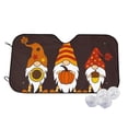 thumbnail image 1 of Kdxio Fall Gnomes Print Windshield Sun Shade,UV Rays and Sun Heat Protection,Sunshade for Car Windshield,Car Shade Front Windshield - Small, 1 of 6