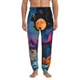 thumbnail image 1 of Kdxio Fantasy Cosmic Landscape Pattern Joggers,Sweatpants for Men with Pockets-Medium, 1 of 5