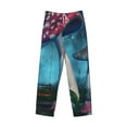 thumbnail image 1 of Kdxio Fantasy Mushrooms Print Men's Sleep Pajama Pant Lounge Pants with Pockets, 1 of 8