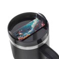 thumbnail image 1 of Kdxio Fantasy Underwater Adventure Name Plate Compatible Stanley Cups Name Tag Acrylic Nameplate Tumbler Lid Topper for Cup Accessories, 1 of 9